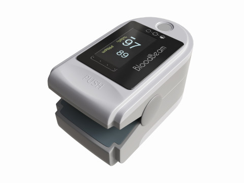 Fingertip Pulse Oximeter Modello 3D