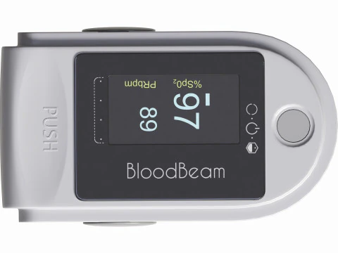 Fingertip Pulse Oximeter 3D Model