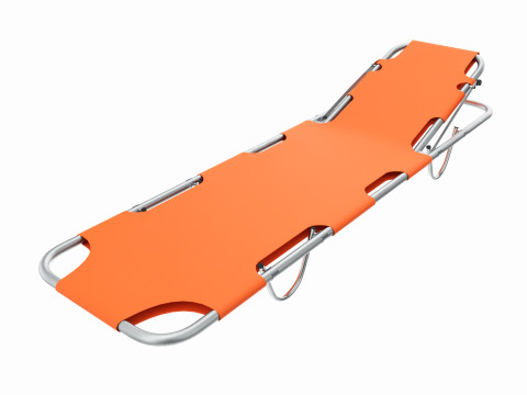 Fixed rigid stretcher Modello 3D