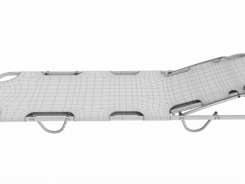 Fixed rigid stretcher 3D मॉडल