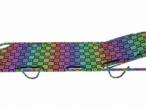 Fixed rigid stretcher 3D मॉडल
