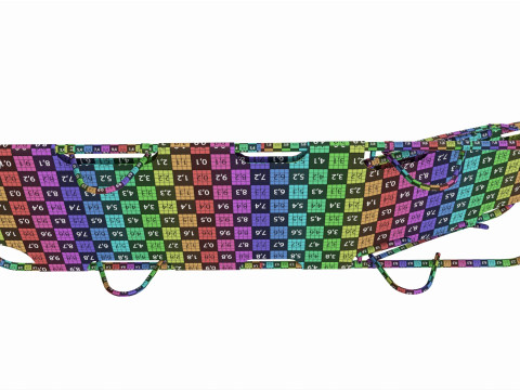 Fixed rigid stretcher 3D मॉडल