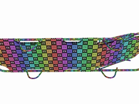 Barella rigida fissa Modello 3D