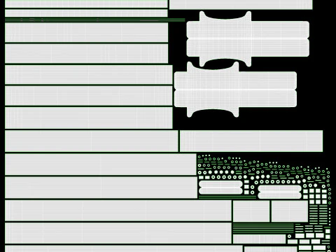 Cadeira c&ocirc;moda com estrutura dobr&aacute;vel e panela Modelo 3D