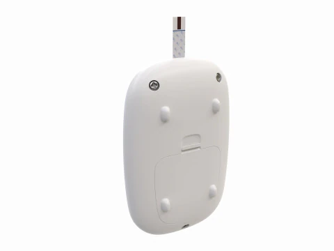 Glucometer with strip blood 3D Model