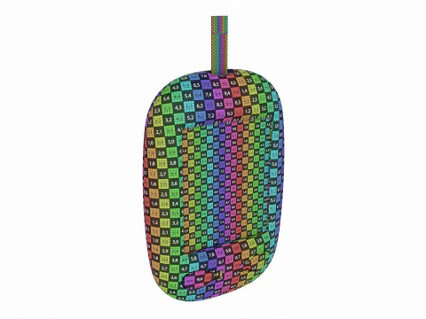 Glucometer with strip blood 3D Model