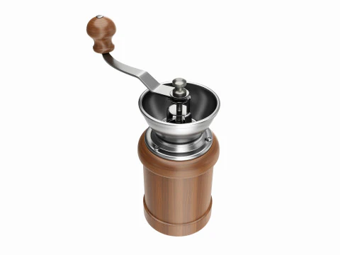 Ручная кофемолка 3D Модель