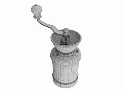 Ручная кофемолка 3D Модель