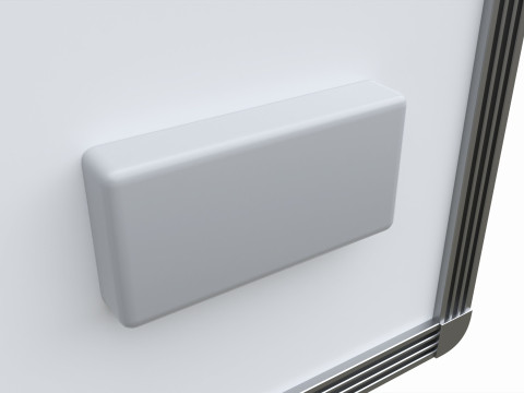 Magnetic dry erase white board Modèle 3D