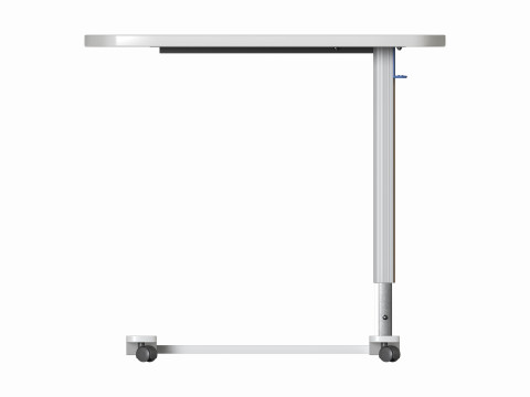 Medical Mobile Food Over Bed Table 3D Модель