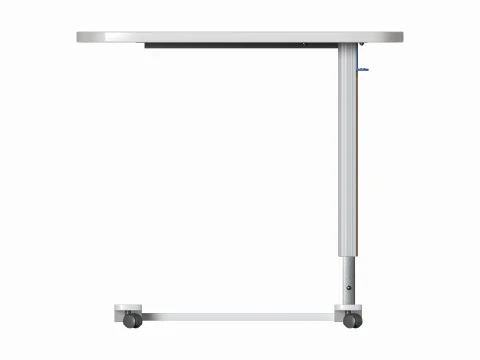 Medical Mobile Food Over Bed Table 3D Model