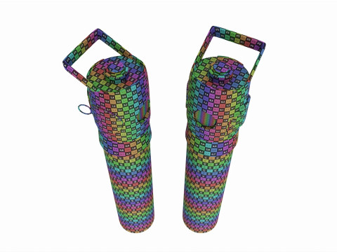 Medical oxygen cylinder Modèle 3D