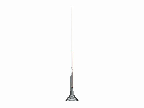 Menu number sign display stand set 3D Model