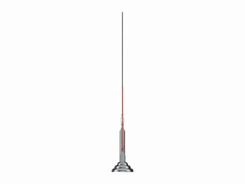 Menu number sign display stand set 3D Model