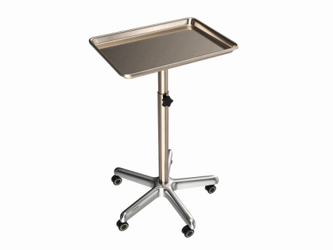 Mobile Doctor Tattoo Instrument Procedure Tray Modello 3D