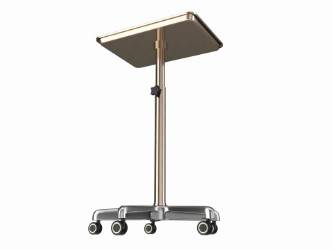 Vassoio per procedure mobile per strumenti per tatuaggi medici Modello 3D