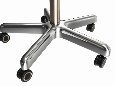 Vassoio per procedure mobile per strumenti per tatuaggi medici Modello 3D