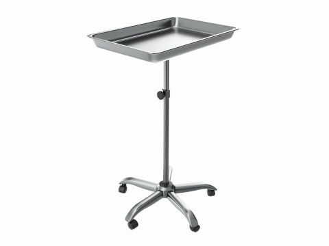 Mobile Medical Tattoo Instrument Procedure Tray 3D 모델