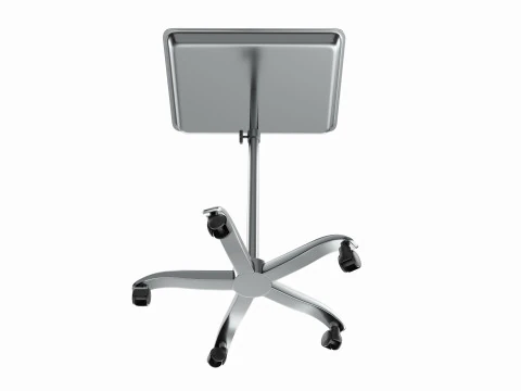 Vassoio mobile per procedure di strumenti medici per tatuaggi Modello 3D