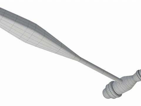 Neurological Reflex Hammer 3D Model