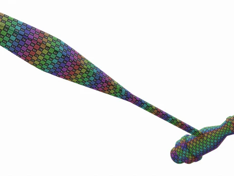 Neurological Reflex Hammer 3D Model