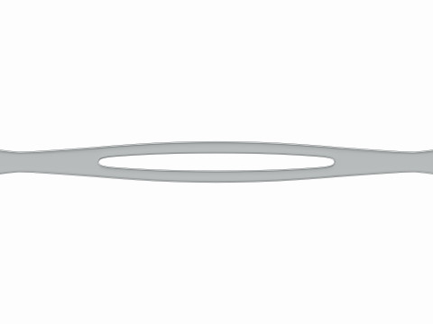 Operating Retractor Surgical Instrument Model 3D