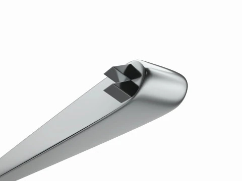 Operating Tissue Forceps Surgical Instrument 3D Model