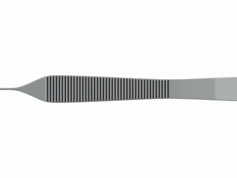 Operating Tissue Forceps Surgical Instrument 3D Model