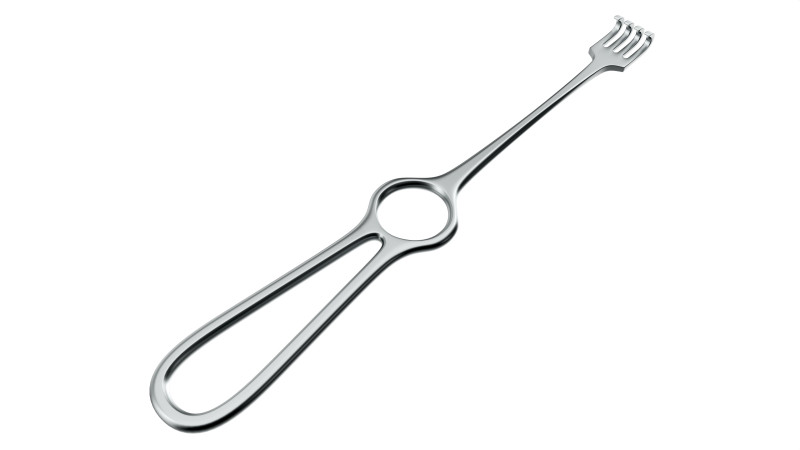 Operating Volkman Retractor Surgical Instrument Model 3D .c4d .max .obj .3ds .fbx .stl .blend 