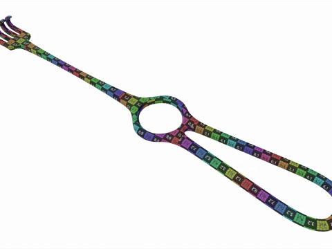 Operating Volkman Retractor Surgical Instrument Model 3D