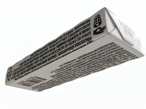 Pack Of Chewing Gum Orbit 01 3D Model