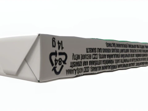 Pack Of Chewing Gum Orbit 01 3D Model