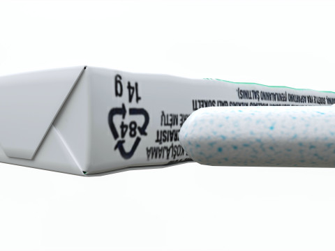 Pack Of Chewing Gum Orbit 02 3Dモデル