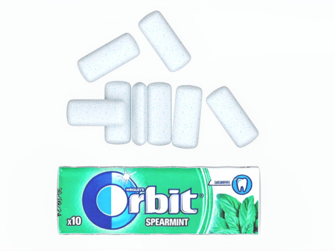 Pack Of Chewing Gum Orbit 02 3Dモデル