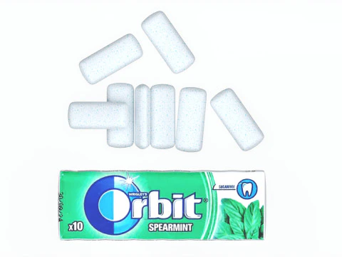 Pack Of Chewing Gum Orbit 02 3D Model