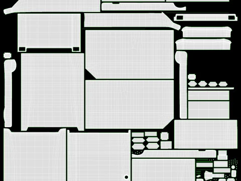 POS receipt printer 3D Model