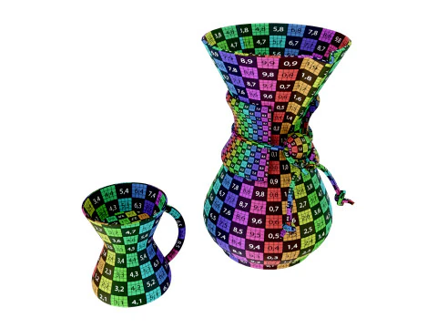 Pour-Over Coffeemaker with Glass 3D Model