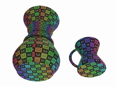 Pour-Over Coffeemaker with Glass 3D Model