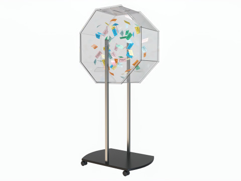 Raffle Drum Jumbo 3D Модель