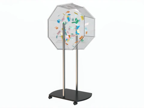 Tambor de rifa Jumbo Modelo 3D