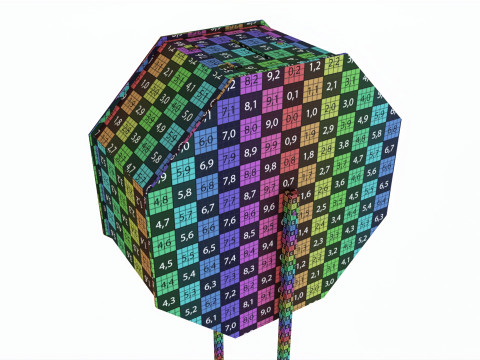 Raffle Drum Jumbo 3D मॉडल