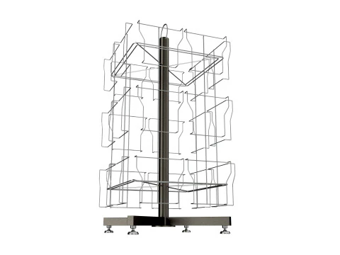 Rotating Postcard Display 3D Model