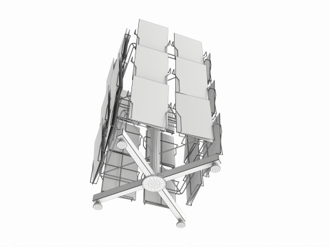 Rotating Postcard Display 3D Model