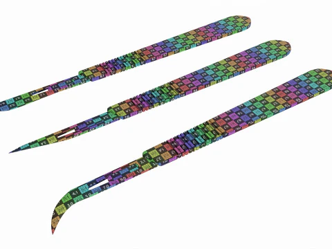 Scalpel handle and blade 3D Model