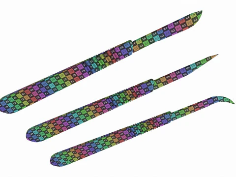Scalpel handle and blade 3D Model