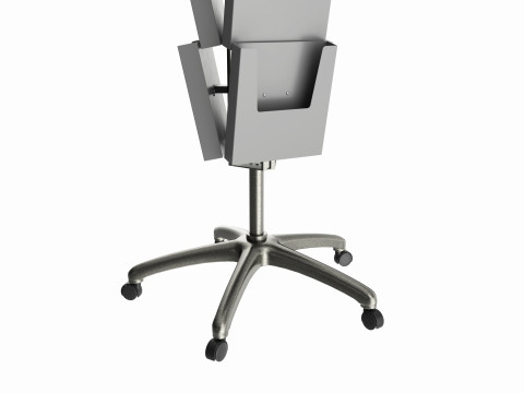 Spinning Magazine Rack 3D Model