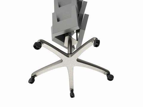 Spinning Magazine Rack 3D Model