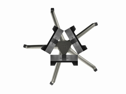 Spinning Magazine Rack 3D Model