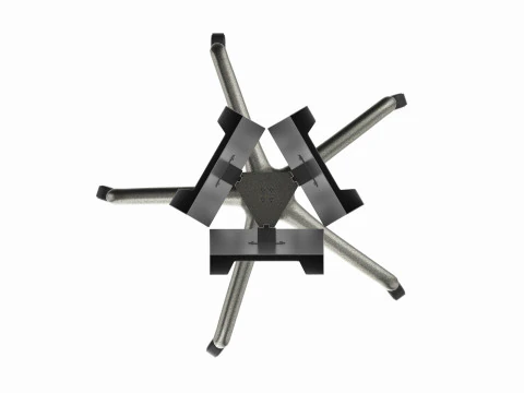 Spinning Magazine Rack 3D Model
