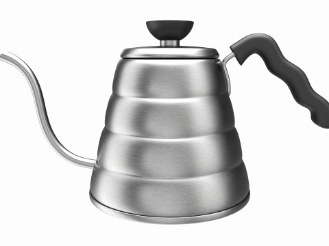 Steel drip pouring kettle 3D Model